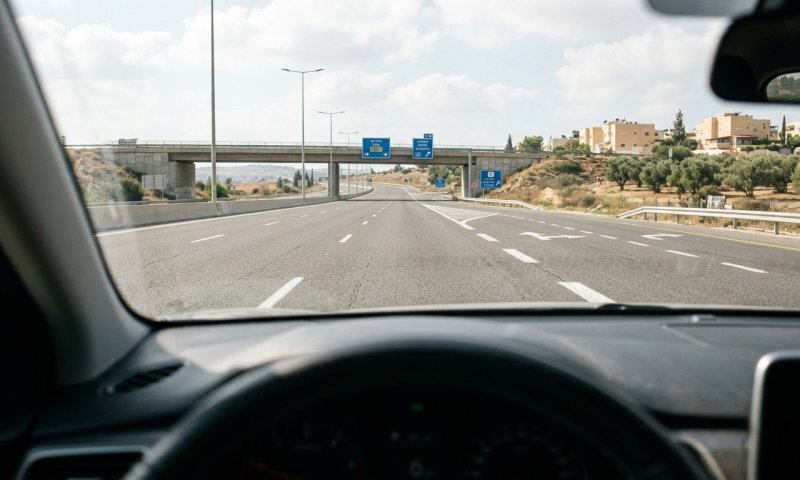 בן 15 נתפס נוהג בכביש 60. קרוב משפחתו: "רציתי שילמד"