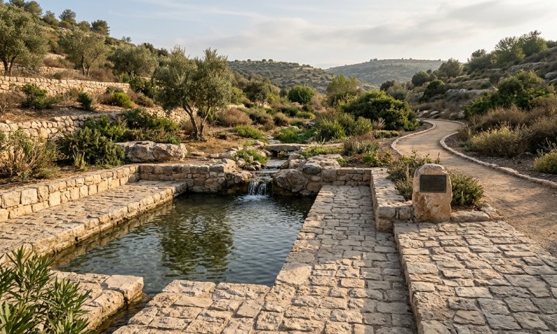 בהשקעת מאות אלפי שקלים: מעיין עין תות בבנימין נחנך מחדש