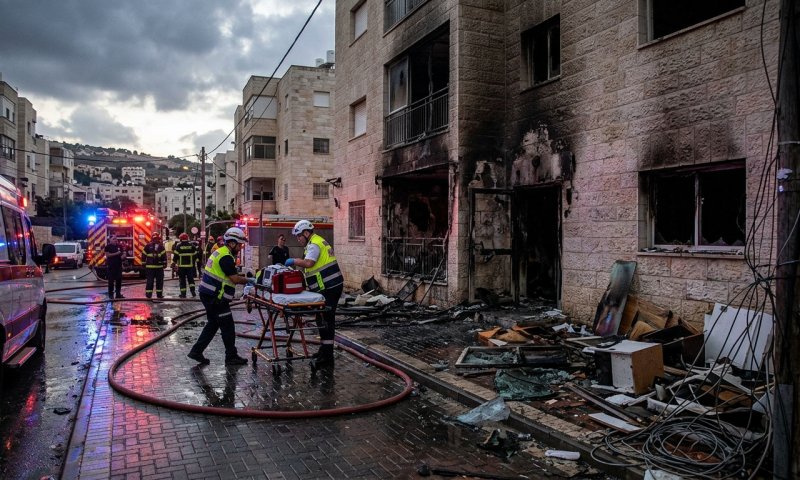פעוטה בת שנתיים עם כוויות קשות פונתה לרמב"ם לאחר שריפה באום אל-פחם