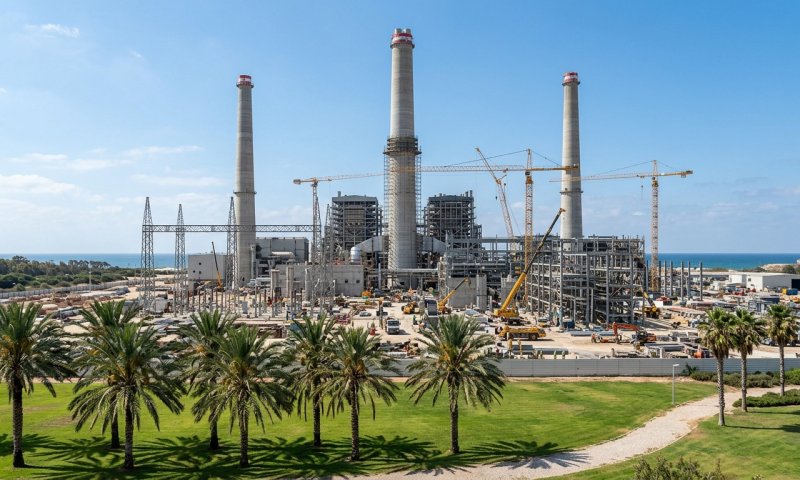 שיכון ובינוי תקים תחנת כוח חדשה בחדרה ב-1.6 מיליארד דולר