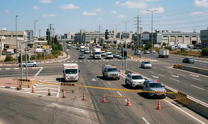 תאונת עבודה בראשון לציון: בן 73 נפצע קשה מפגיעת רכב במוסך