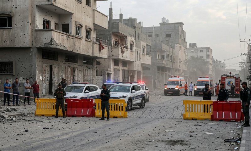צה"ל השמיד שלושה מחסני נשק של חמאס במרכז רצועת עזה