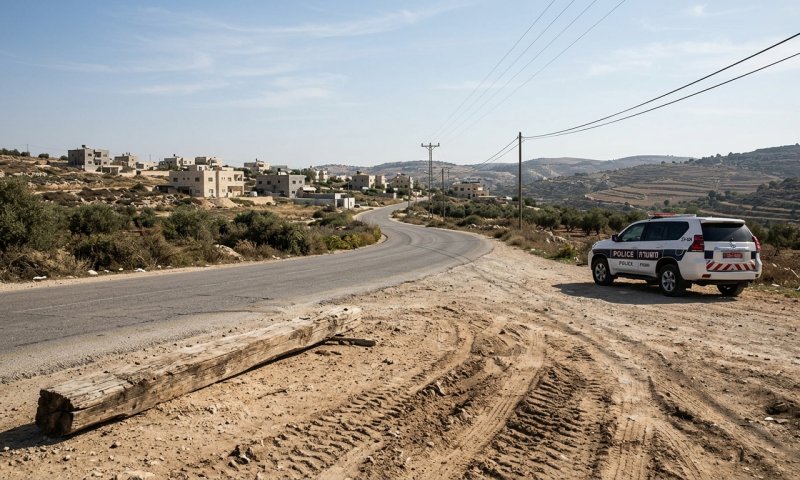מחבל שחבט בג'יפ מג"ב עם קורת עץ נעצר בביתו בכפר אל-מועייר