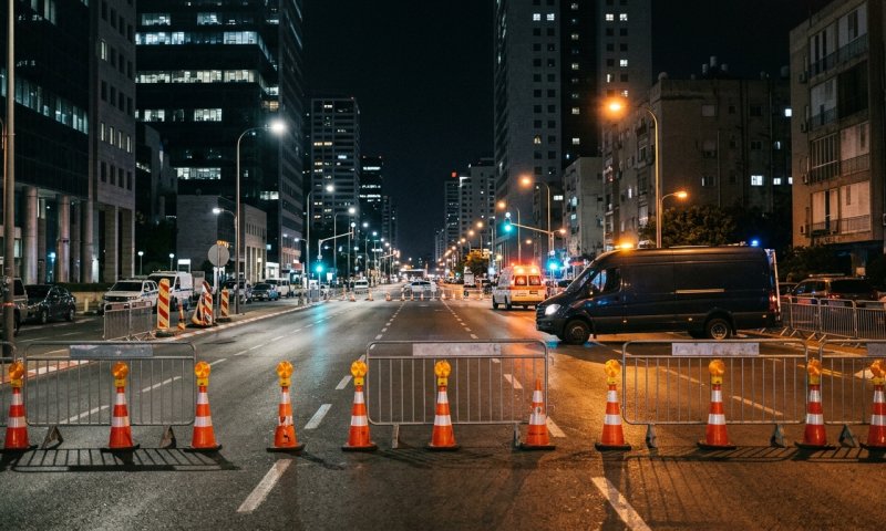 חשד: רימון רסס הושלך הלילה ברחוב בגין בתל אביב