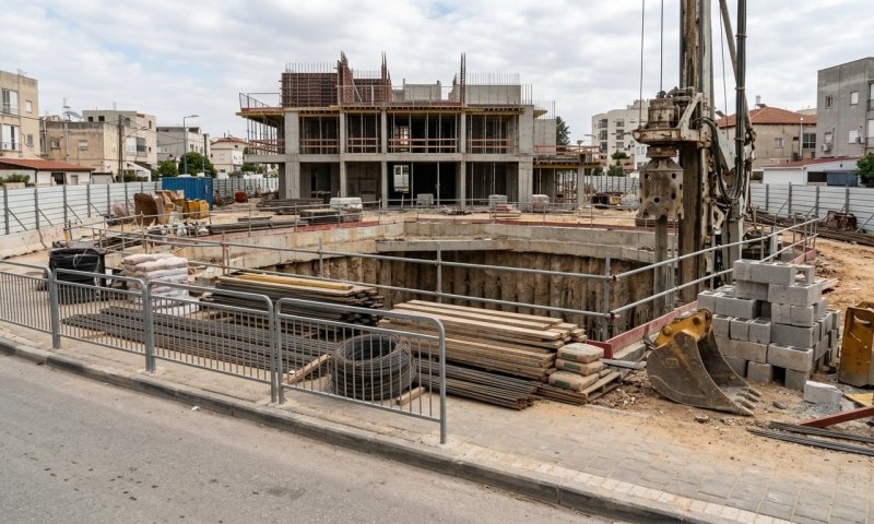 11 שב"חים אותרו מסתתרים בתוך בור באתר בנייה בקריית אתא