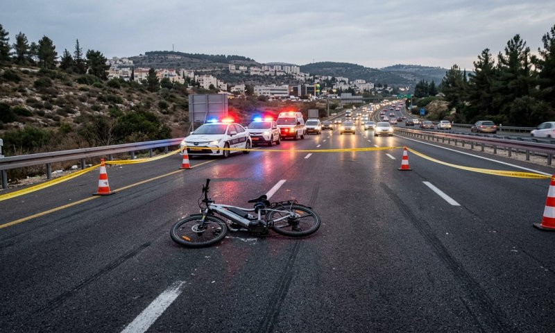 צעיר בן 25 נפצע קשה בתאונת אופניים חשמליים בנוף הגליל