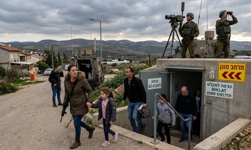 רחפן לא מוכר ביישוב הגבול: תושבי שלומי הוכנסו למרחבים מוגנים
