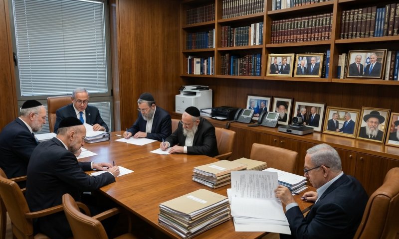 פגישה חשאית: גולדקנופף תקף את נתניהו על חוק הגיוס