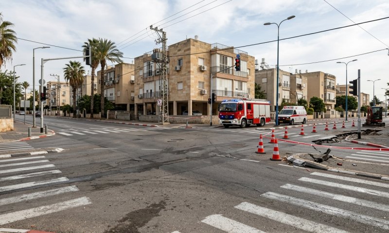 הולכת רגל כבת 45 נפצעה קשה מפגיעת רכב בקריית מוצקין