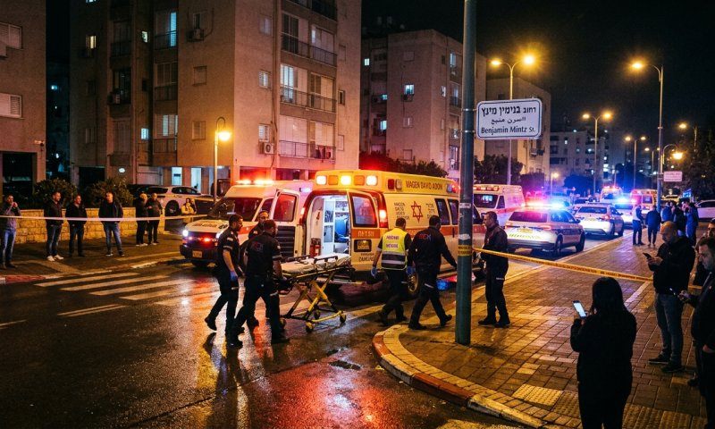 אירוע אלימות בנתניה: גבר נפצע בינוני ושניים נוספים קל