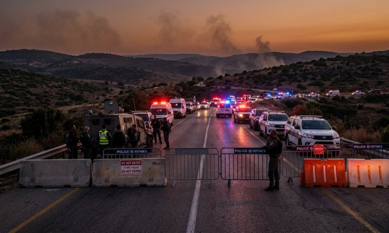 צה"ל תקף בלבנון; פיצוצים נשמעו באזור הקריות