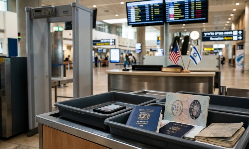 משלחת מארה"ב בוחנת את ביטול הפטור מוויזה לישראלים