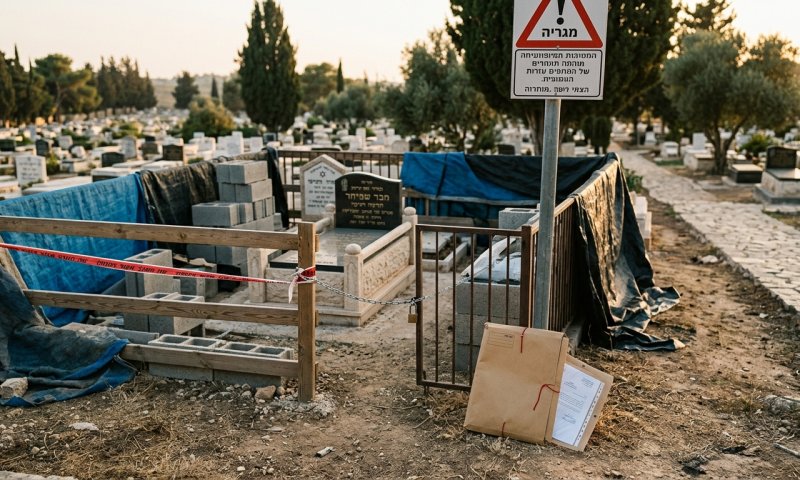 השתלטו על מאות חלקות: צו הריסה למתחם סביב קבר הרב בנתניה