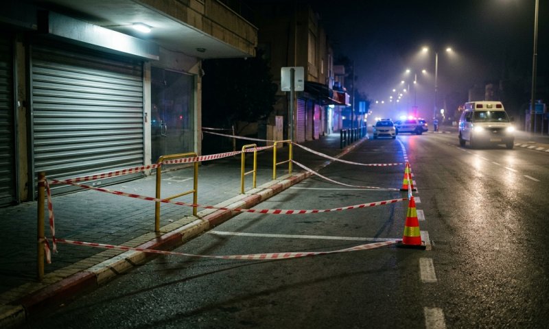 רימון רסס הושלך לעבר בית עסק בחדרה, איש לא נפגע