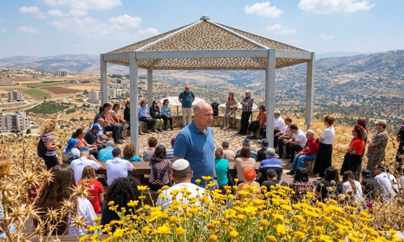 סוכות בשומרון: אלפי מטיילים גודשים את אתרי הטבע והמורשת