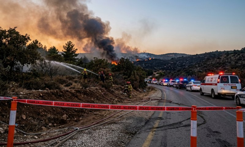 לוחמי האש השיגו שליטה על כל מוקדי השריפות בצפון