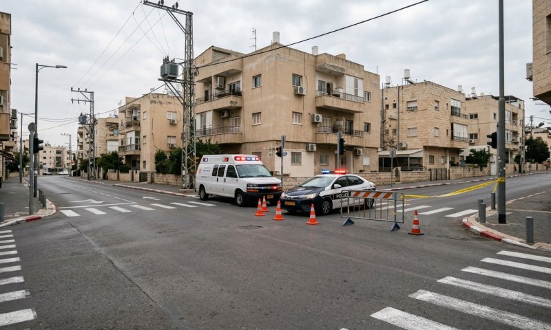 הולך רגל כבן 50 נהרג מפגיעת רכב בטבריה