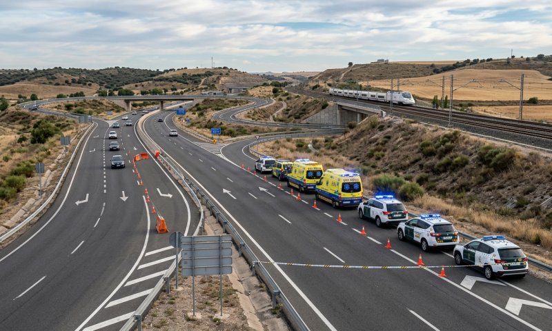 46 הרוגים ו-180 פצועים בהתנגשות רכבות מהירות בספרד