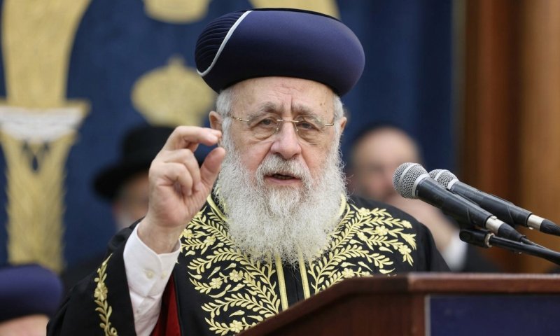 הרב יצחק יוסף: "כיפת ברזל הצליחה בזכות בחורי הישיבות"