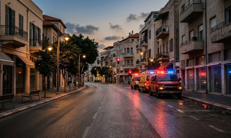 גבר בן 67 נדקר ברחוב אצ"ל בתל אביב, מצבו קשה