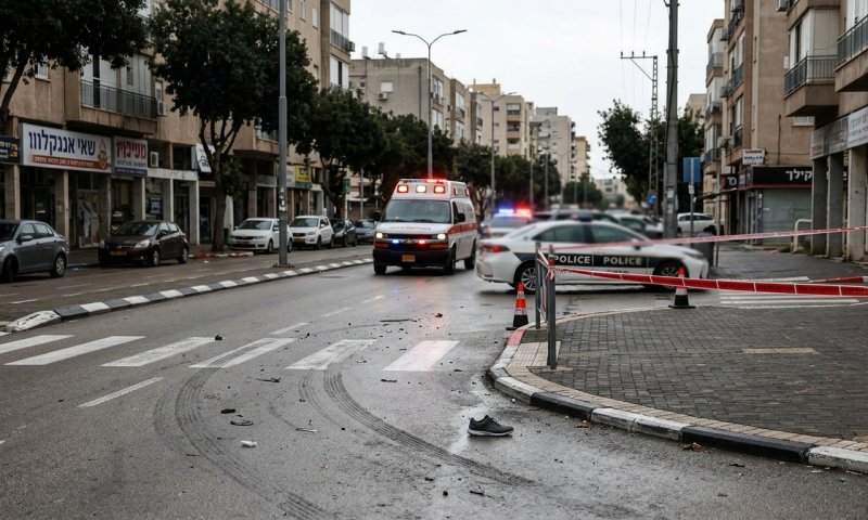 הולך רגל בן 70 נפגע מרכב באשקלון ופונה לבית החולים במצב קשה