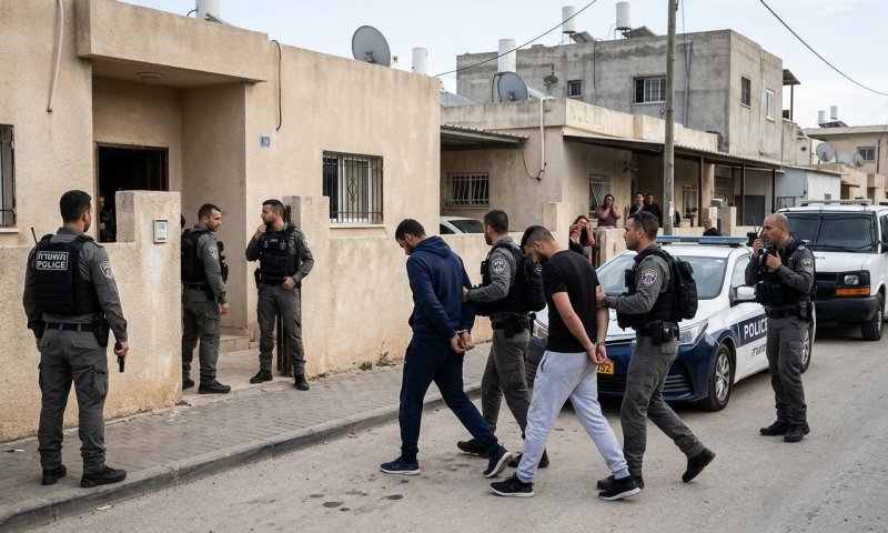 פשיטה ברהט: 39 שוהים בלתי חוקיים נעצרו - ובעל הבית אזרח ישראלי