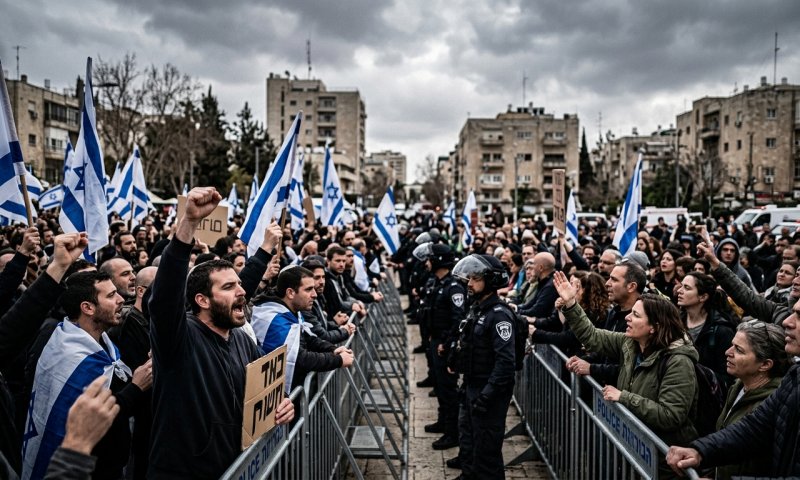 60% מהישראלים חוששים מאלימות פנימית: הפילוג מדאיג יותר מאיראן