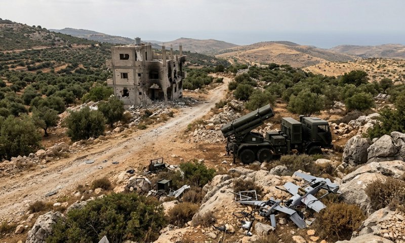 תיעוד: חיזבאללה ממקם משגרים בבתים אזרחיים בדרום לבנון