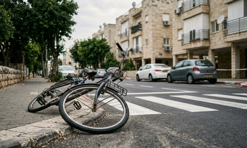 בני ברק: בן 6 נפצע בינוני בראשו לאחר שנפל מאופניים