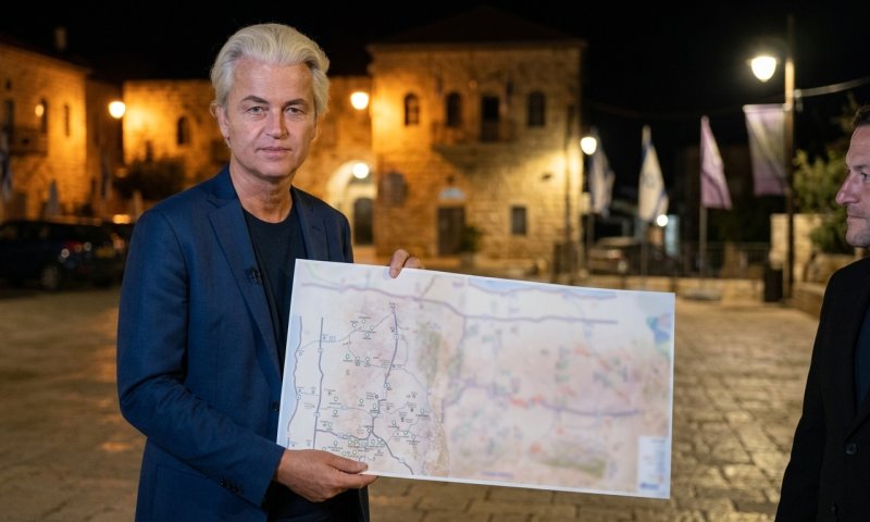 וילדרס סייר בצפון השומרון: "גאה לעמוד לצדכם, זו האדמה שלכם"