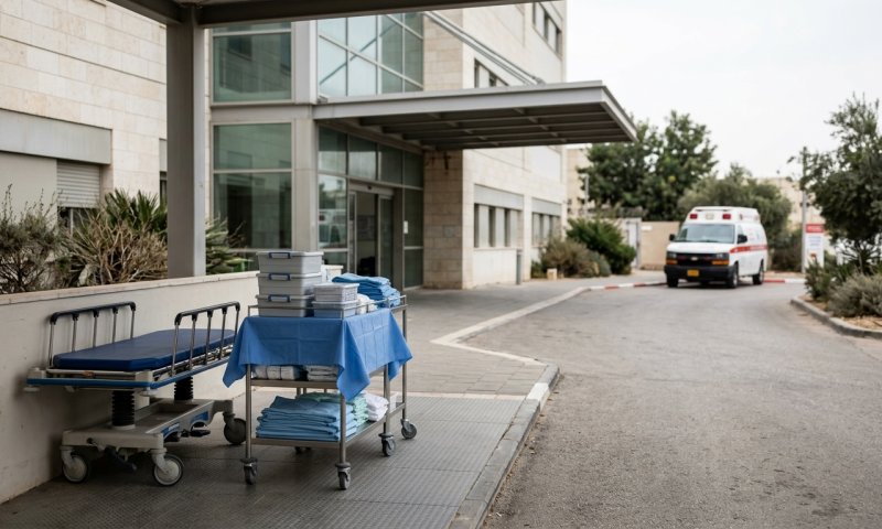תינוק כבן שנה במצב קשה לאחר שנכווה מקפה רותח