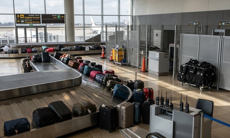 אלימות בנתב"ג: נוסעים זועמים תקפו עובדים, מאבטחים שלפו נשק