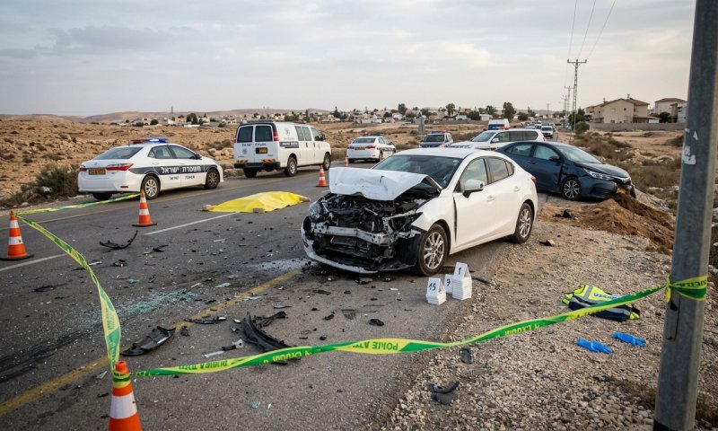 אישום: נהגת גרמה לתאונה שבה נהרגו שתיים - ונמלטה במונית לביתה