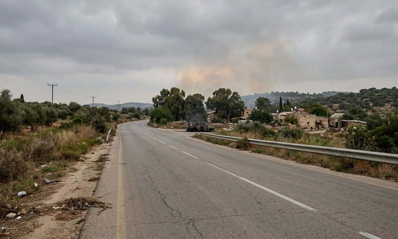 שלוש גופות אותרו הלילה בתוך רכב בוער סמוך לבאקה אל-גרבייה