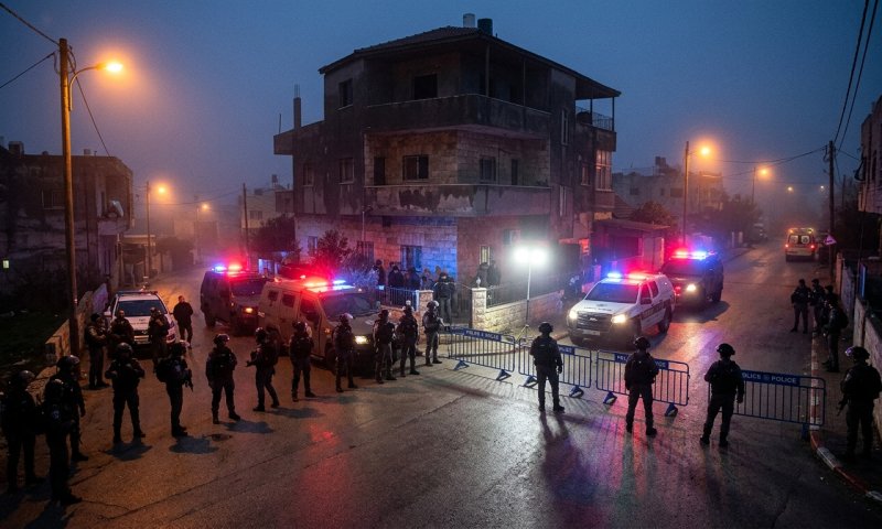 בפשיטה לילית: מסתערבי מג"ב עצרו מבוקש סמוך לג'נין