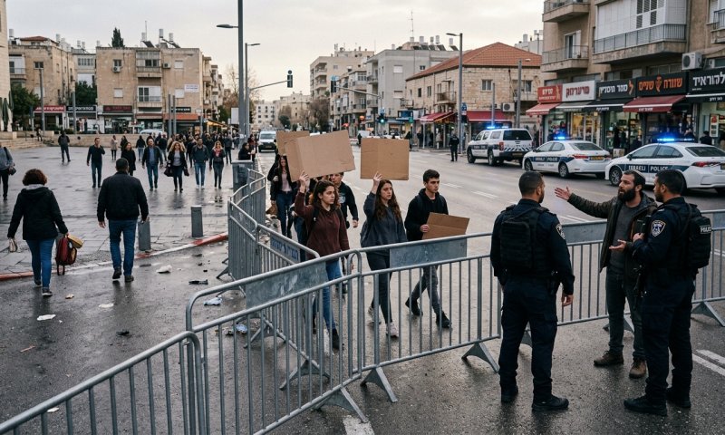 ברגע האחרון: בוטלה הפגנת חסידי חב"ד נגד המשטרה