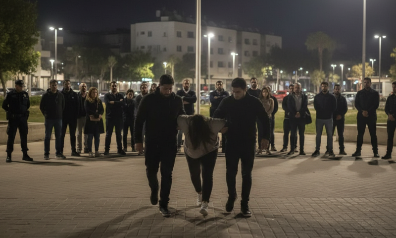אם וארבעת ילדיה נעצרו לאחר ששרקו במהלך צפירת יום הזיכרון בלוד