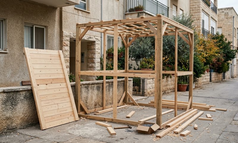 בני ברק: תינוקת נפצעה בינוני מקרש סוכה שנפל על ראשה