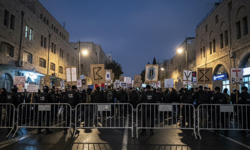 מפגינה שנהדפה בהפגנה בירושלים: תובעת את קצינת המשטרה ב-75 אלף שקל