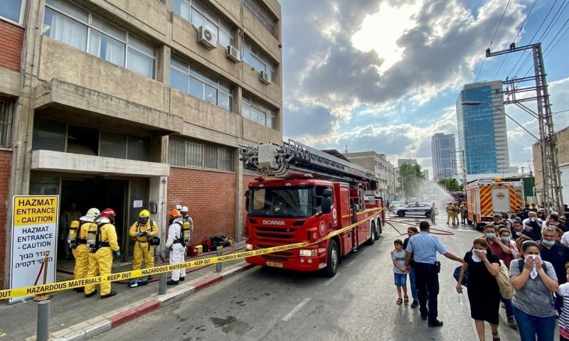דליפת חומצת מלח בפתח תקווה: הספורטן ושני גני ילדים פונו