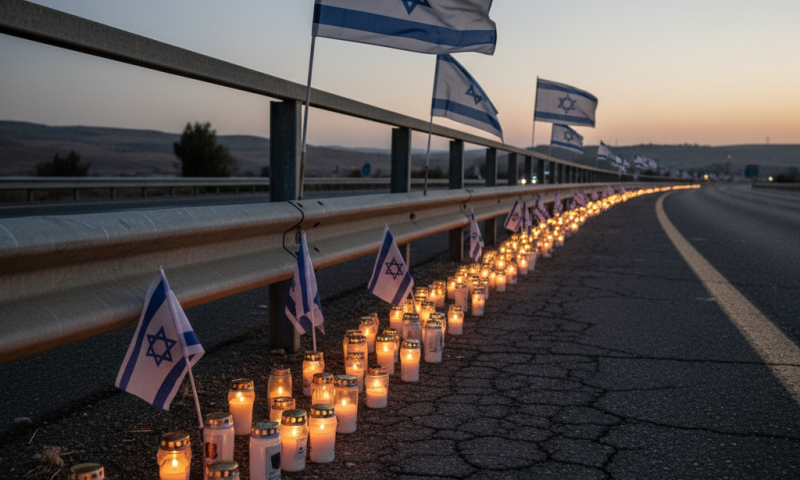 נער בן 16 נהרג בתאונה קשה בכביש 60 סמוך לצומת בית ענון
