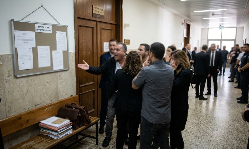 "בושה וחרפה": אישה צעקה על מנדלבליט בבית המשפט