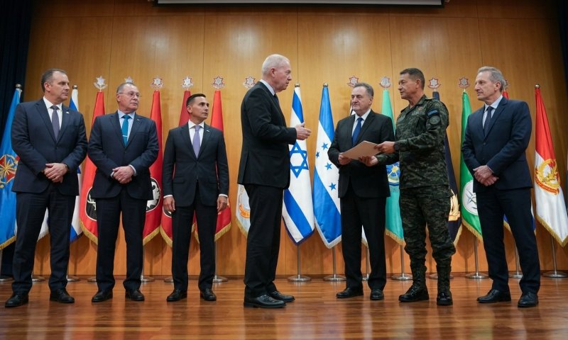 ישראל והונדורס חתמו על הסכם ביטחוני ארוך טווח