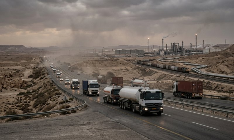 מצר הורמוז נחסם: הנפט העיראקי זורם לים התיכון דרך סוריה