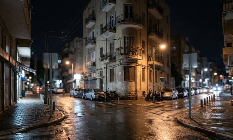 פוליקר הציל אדם שאיים לקפוץ מגג בתל אביב