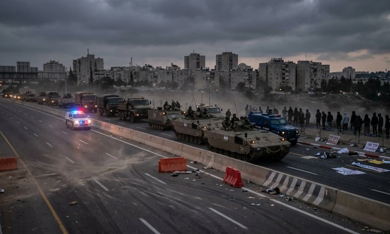 המשטרה דורשת: שיירת המחאה לכלא 10 לא תיכנס לכפר יונה