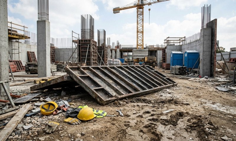 פועל זר נהרג בירושלים: תבנית ברזל נפלה עליו בקומה השישית