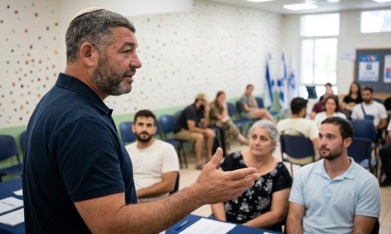עופר וינטר הצביע בקלפי: "תצביעו עם הלב ונצליח בגדול"