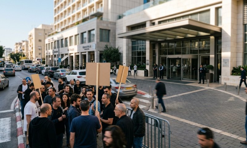פעילי ימין ארבו שעות למשפיען אמריקני ששר "הייל היטלר" בתל אביב