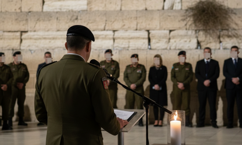 הרמטכ"ל זמיר: "לנצח נלך חגורים בחרב כדי להבטיח שגשוג ושלום לילדינו"